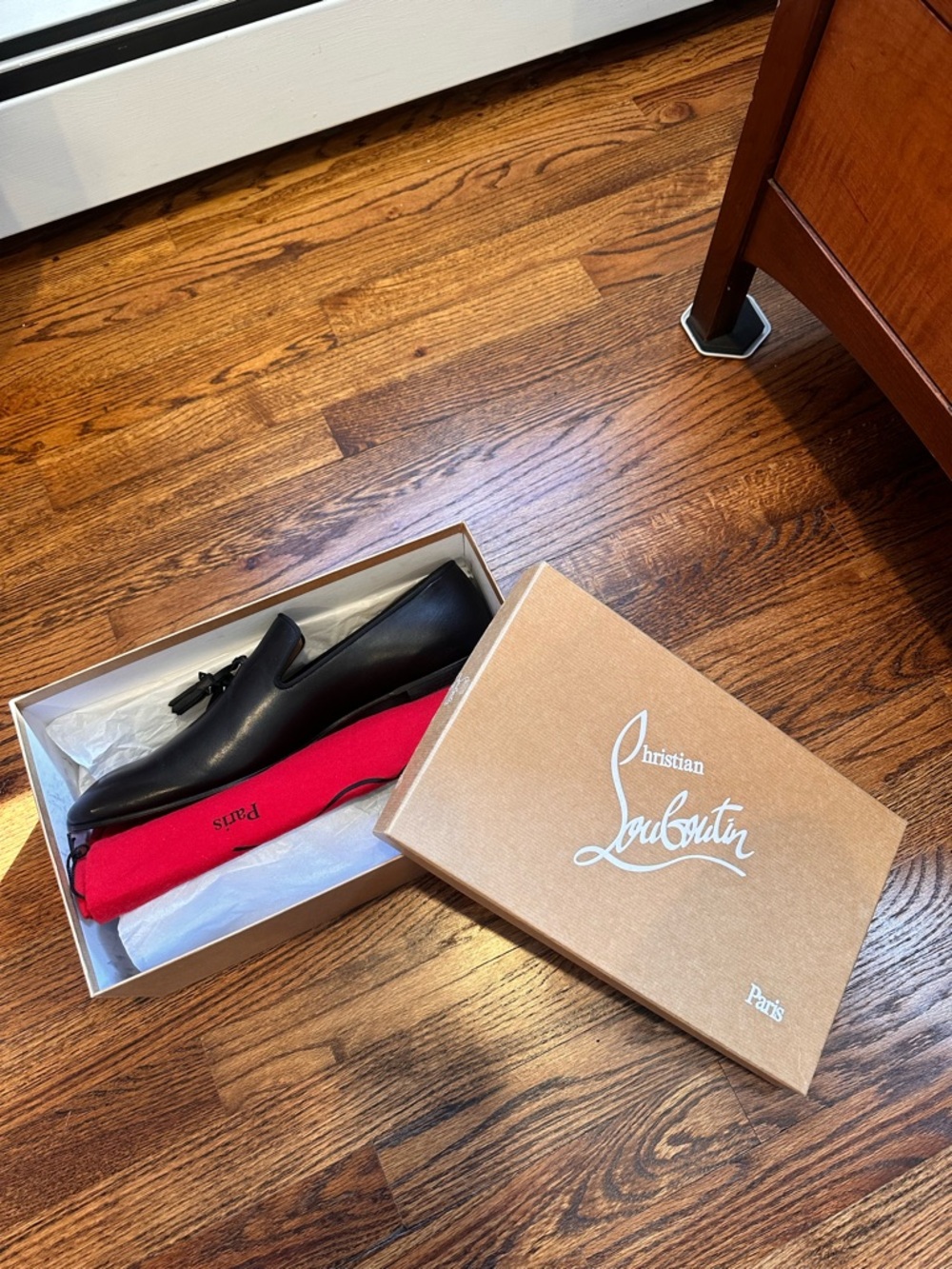 Men’s Christian Louboutin Tassel Dress Shoes - Picture 2 of 10